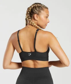 DAMES Gymshark Bedekkende Sportkleding|Sport-bh's*Vital Seamless 2.0 V Neck Sports Bra