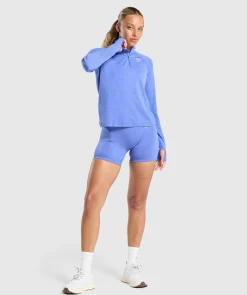DAMES Gymshark Sportjacks|Hoodies & Truien*Vital Seamless 1/4 Zip Pullover