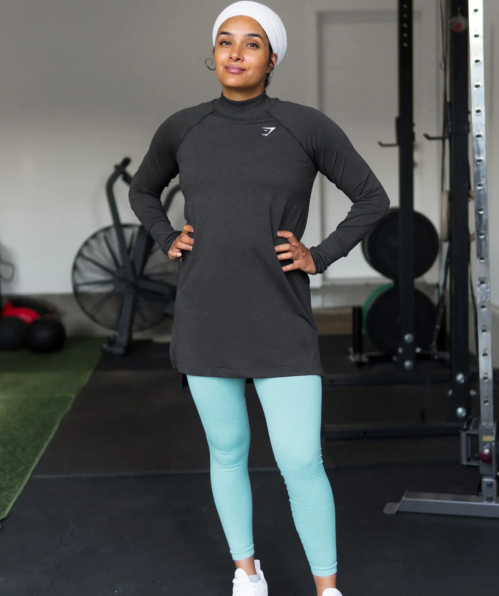 DAMES Gymshark Bedekkende Sportkleding|T-shirts*Vital Seamless Long Line Top