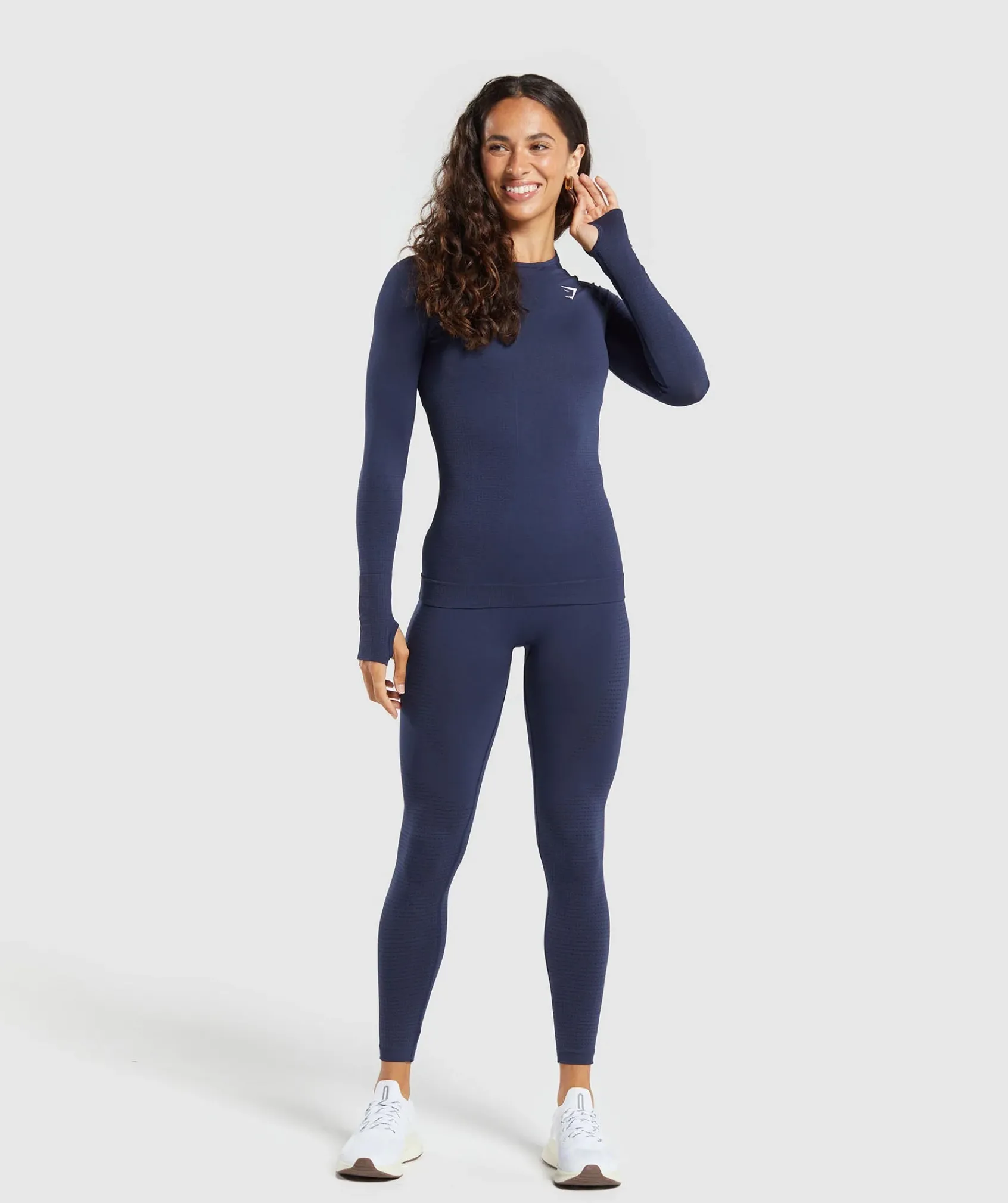 DAMES Gymshark Bedekkende Sportkleding|T-shirts*Vital Seamless Long Sleeve Top
