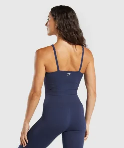 DAMES Gymshark Croptops|Tanktops*Vital Seamless Midi Tank