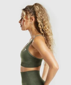 DAMES Gymshark Sport-bh's*Vital Seamless V Neck Sports Bra