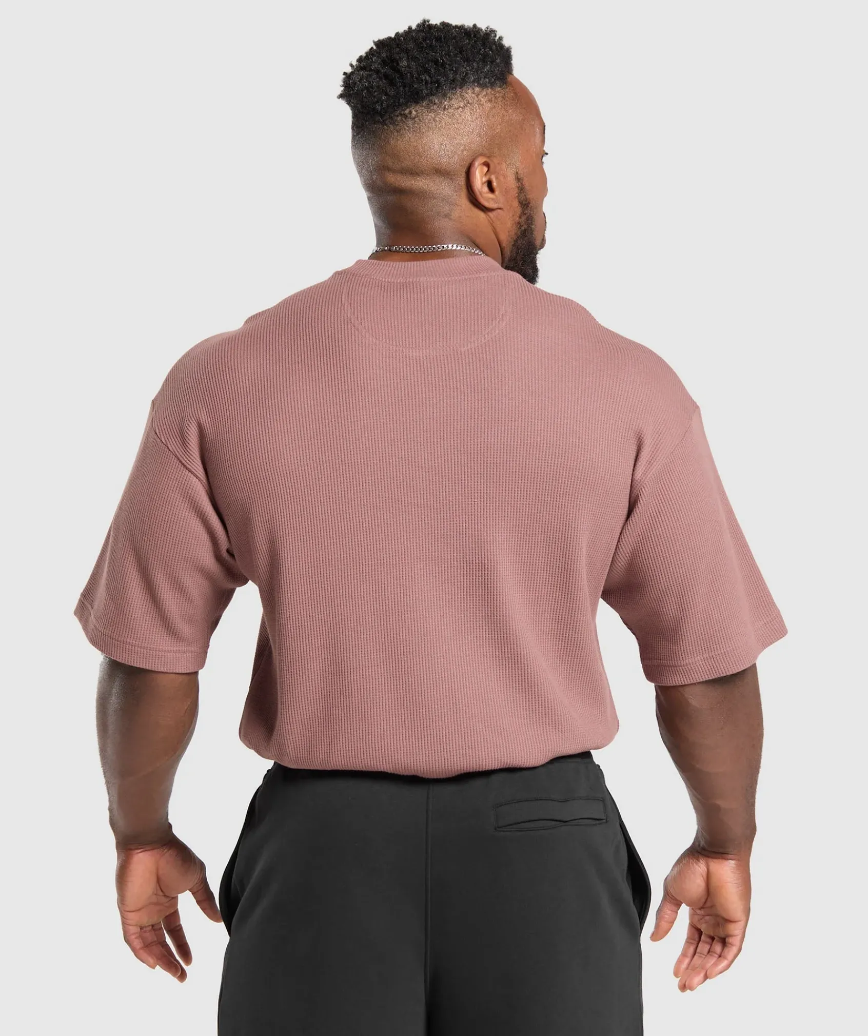 Heren Gymshark T-shirts*Waffle Oversized T-Shirt