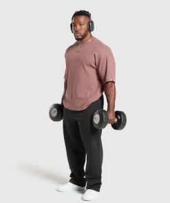 Heren Gymshark T-shirts*Waffle Oversized T-Shirt