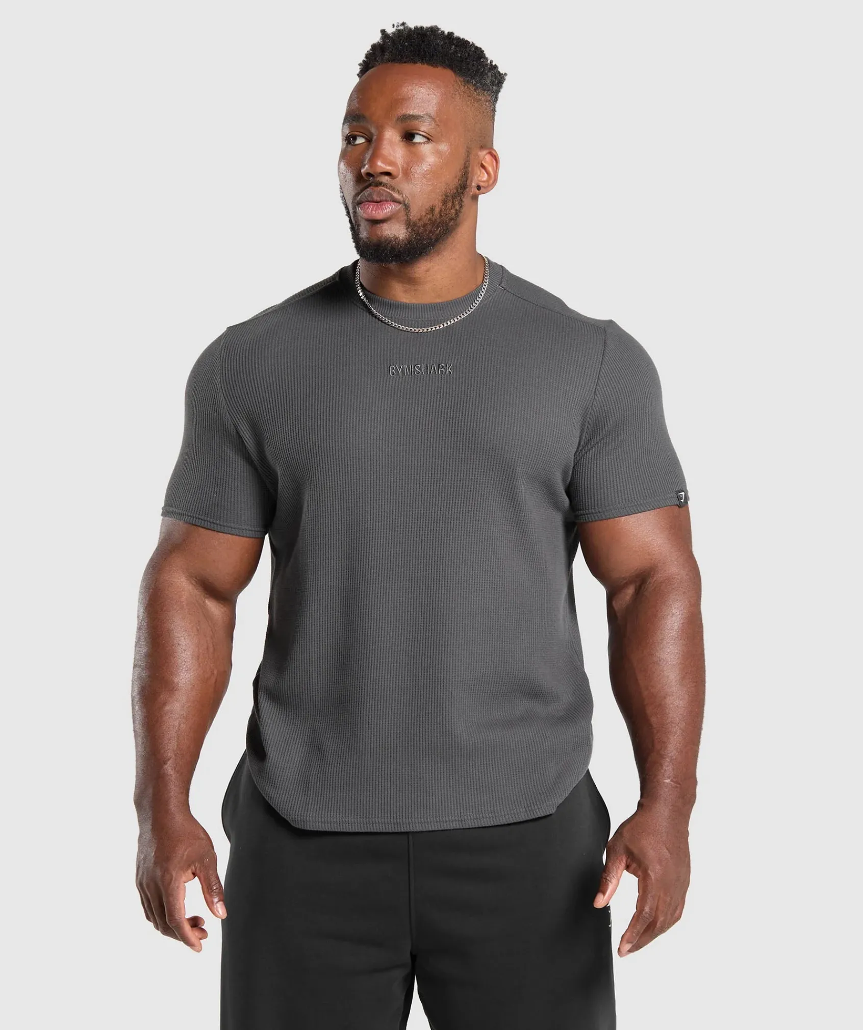 Heren Gymshark T-shirts*Waffle T-Shirt
