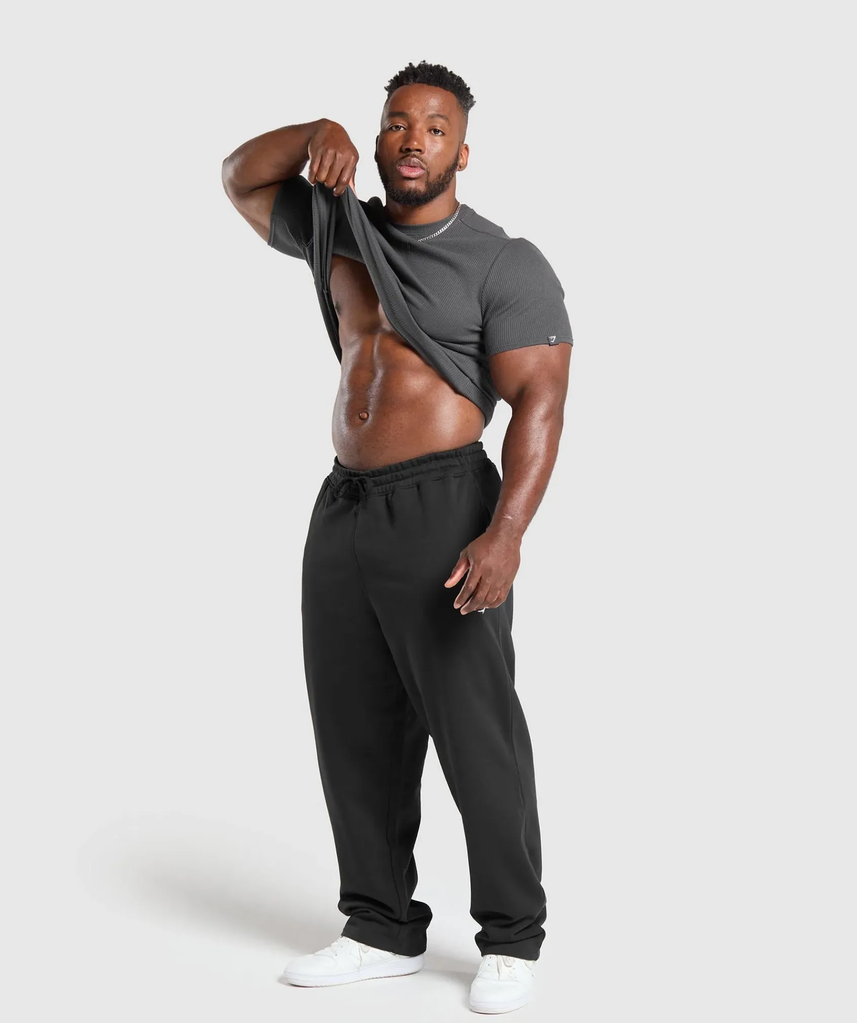 Heren Gymshark T-shirts*Waffle T-Shirt