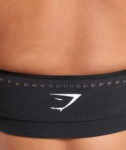 DAMES Gymshark Sport-bh's*Warp Knit Seamless Halter Neck Bralette