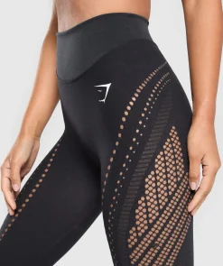 DAMES Gymshark Leggings|Naadloze Leggings*Warp Knit Seamless Tights