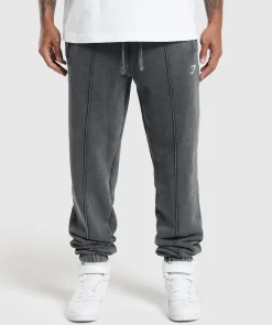 Heren Gymshark Joggingbroeken*Washed Pintuck Joggers