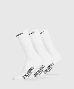 Gymshark Sokken Met Print|Sportsokken*Wordmark Crew 3pk