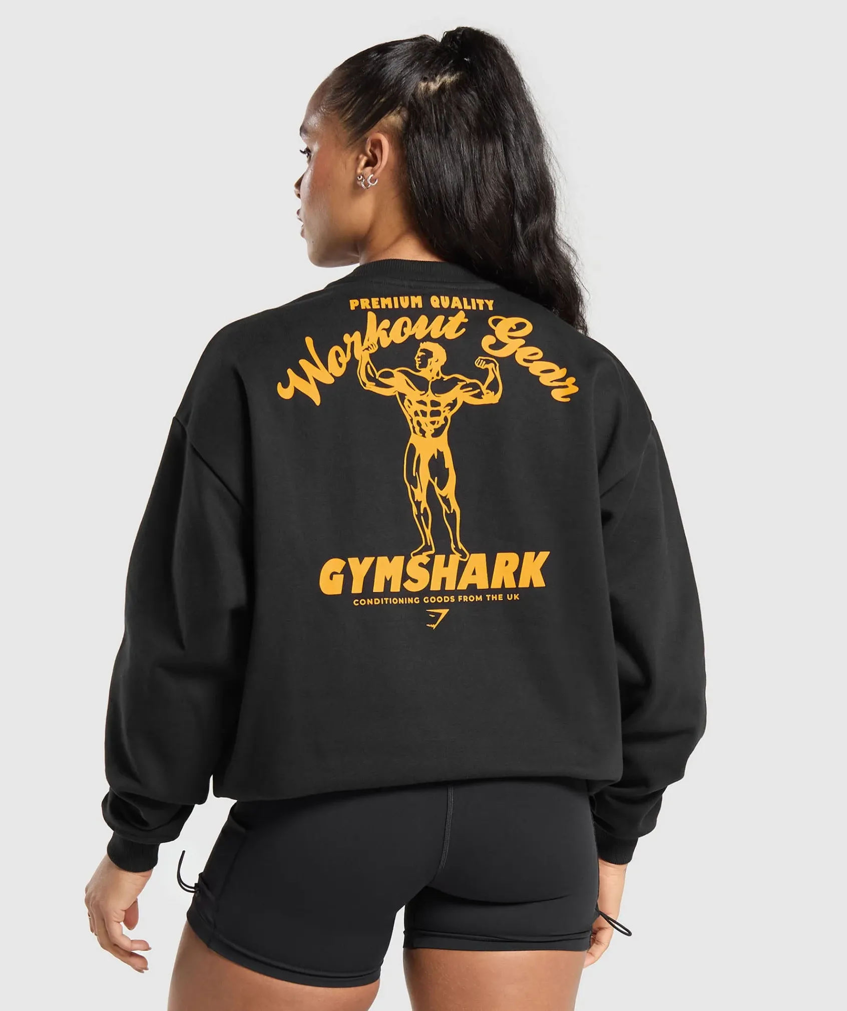 DAMES Gymshark Hoodies & Truien*Workout Gear Oversized Sweatshirt