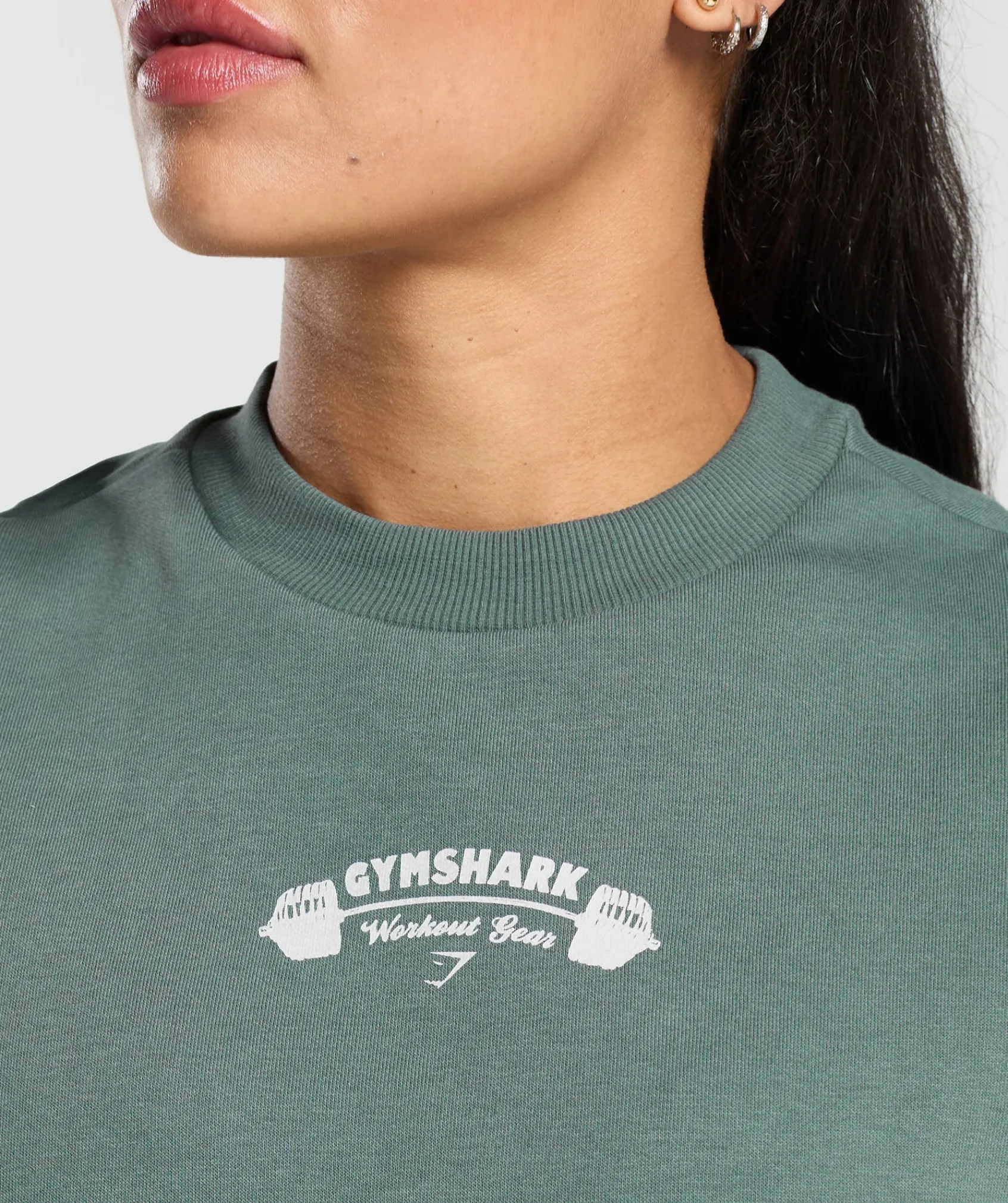 DAMES Gymshark Hoodies & Truien*Workout Gear Oversized Sweatshirt