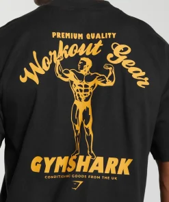 Heren Gymshark T-shirts*Workout Gear T-Shirt