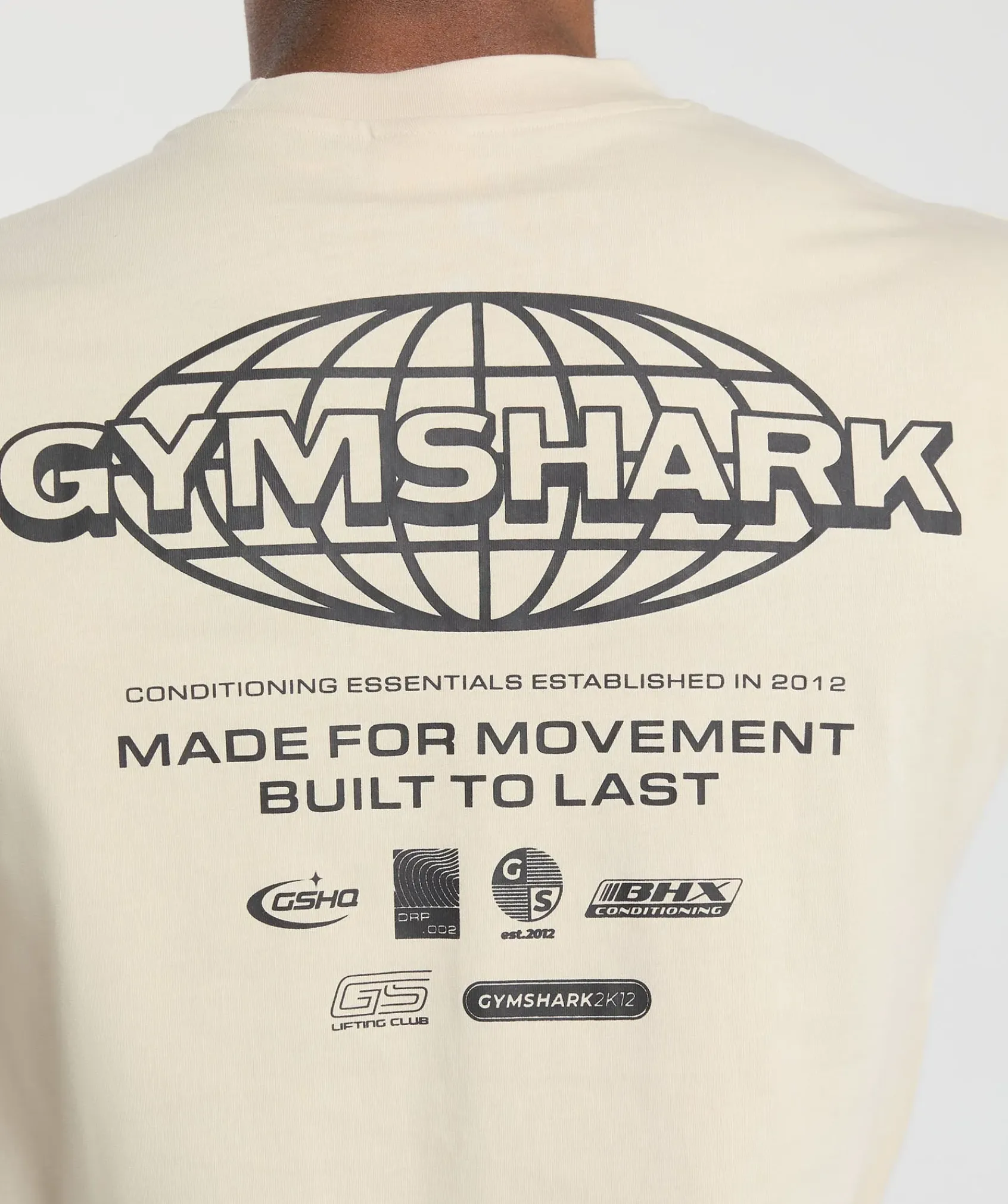 Heren Gymshark T-shirts*Worldwide T-Shirt