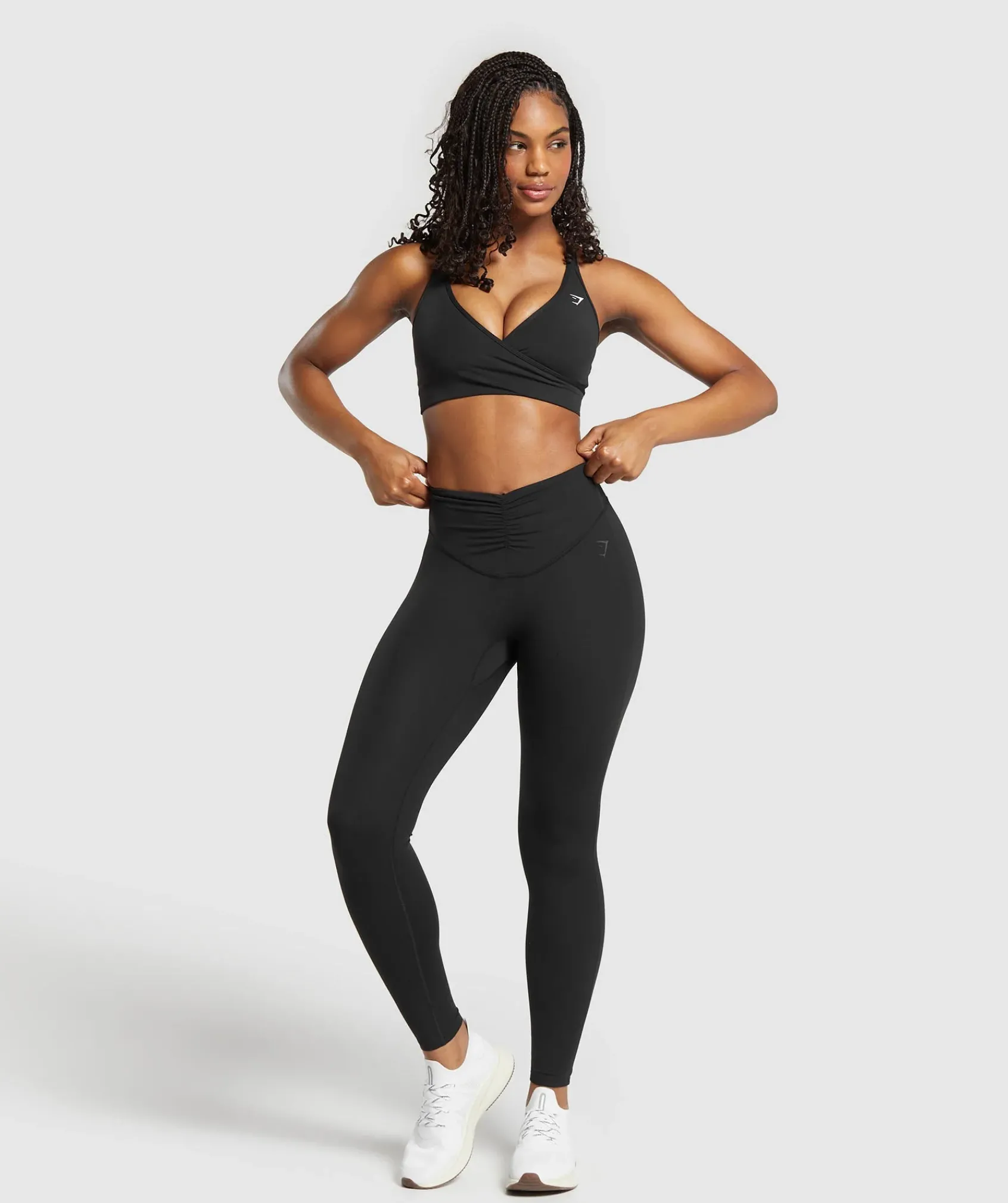 DAMES Gymshark Sport-bh's*Wrap Sports Bra