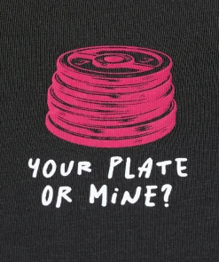 DAMES Gymshark T-shirts*Your Plate or Mine Baby Tee